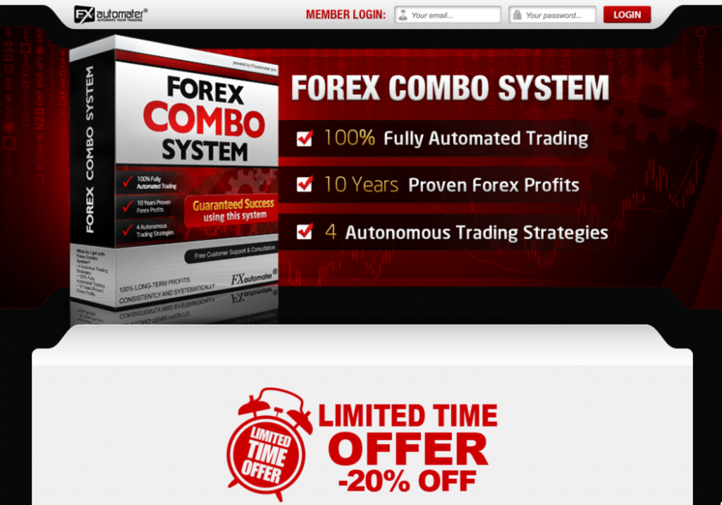Forex Combo System Coupon Code - 20% Off Limited Time