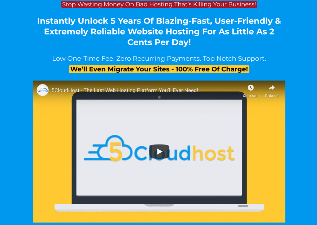 5CloudHost Coupon Code