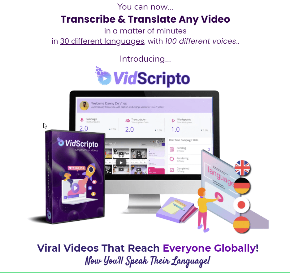 VidScripto Pro with Commercial License Coupon Code