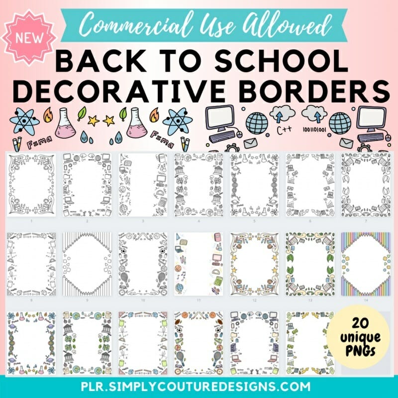 School Decorative Borders Coupon Code