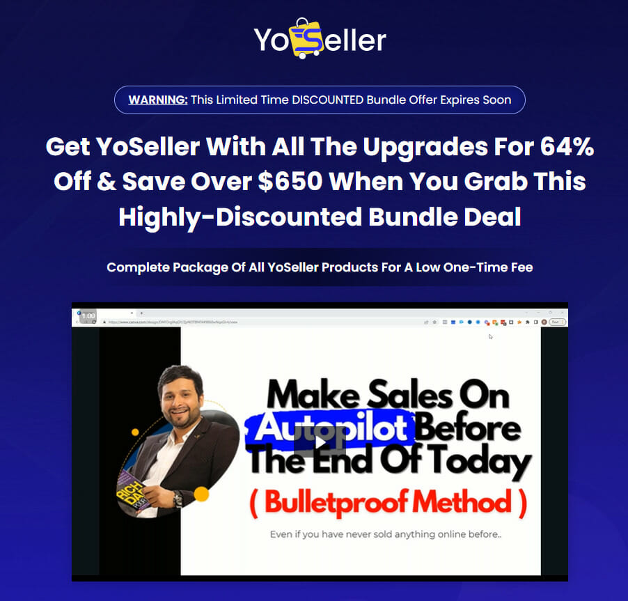 YoSeller Bundle Coupon Code